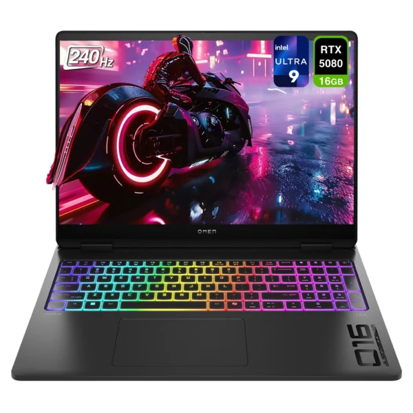 Hp Omen 16-AN0119 - 16" (2560 X 1600) WQXGA 240 HZ - Ultra 9 285H - 16GB RAM DDR5 - 1TB SSD - RTX 5070 8GB - Teclado Retroiluminado - WIN 11