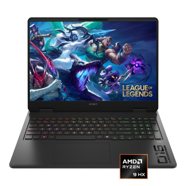 HP Omen 16-AP0053 Gaming - 16" (1920x1200) 144HZ - Ryzen 9 8940HX - 32GB RAM DDR5 ( Max ) - 1TB SSD - RTX 5060 8GB - Teclado Retroiluminado - Win 11 - Shadow Black