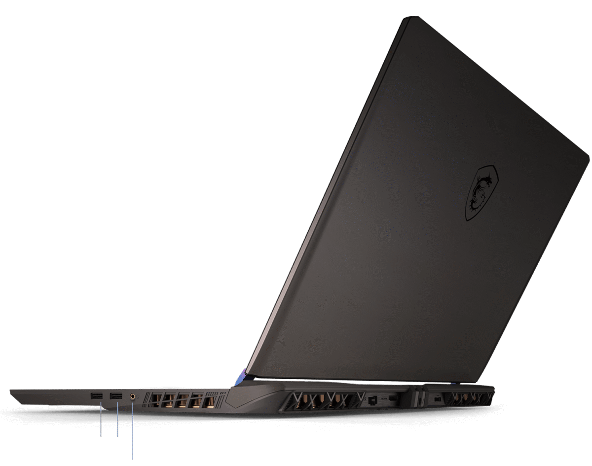 Msi Vector 16 AI A2XWHG-212US - 16” FHD+ 144HZ - Ultra 7 255HX - 16GB DDR5 - 512GB SSD - RTX 5070TI 12GB - Teclado Retroiluminado - Win 11 - Image 4